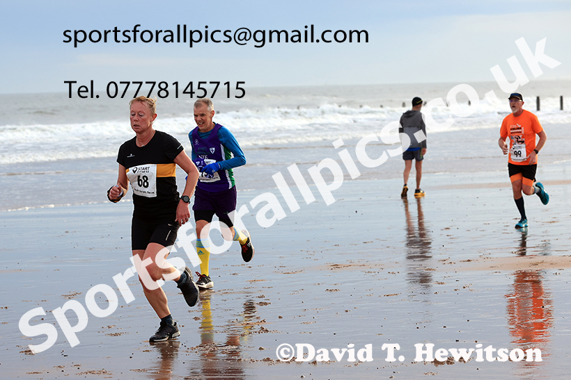 The 2024 Blyth Beach Run, Northumberland.   Photo: David T. Hewitson/Sports for All Pics
